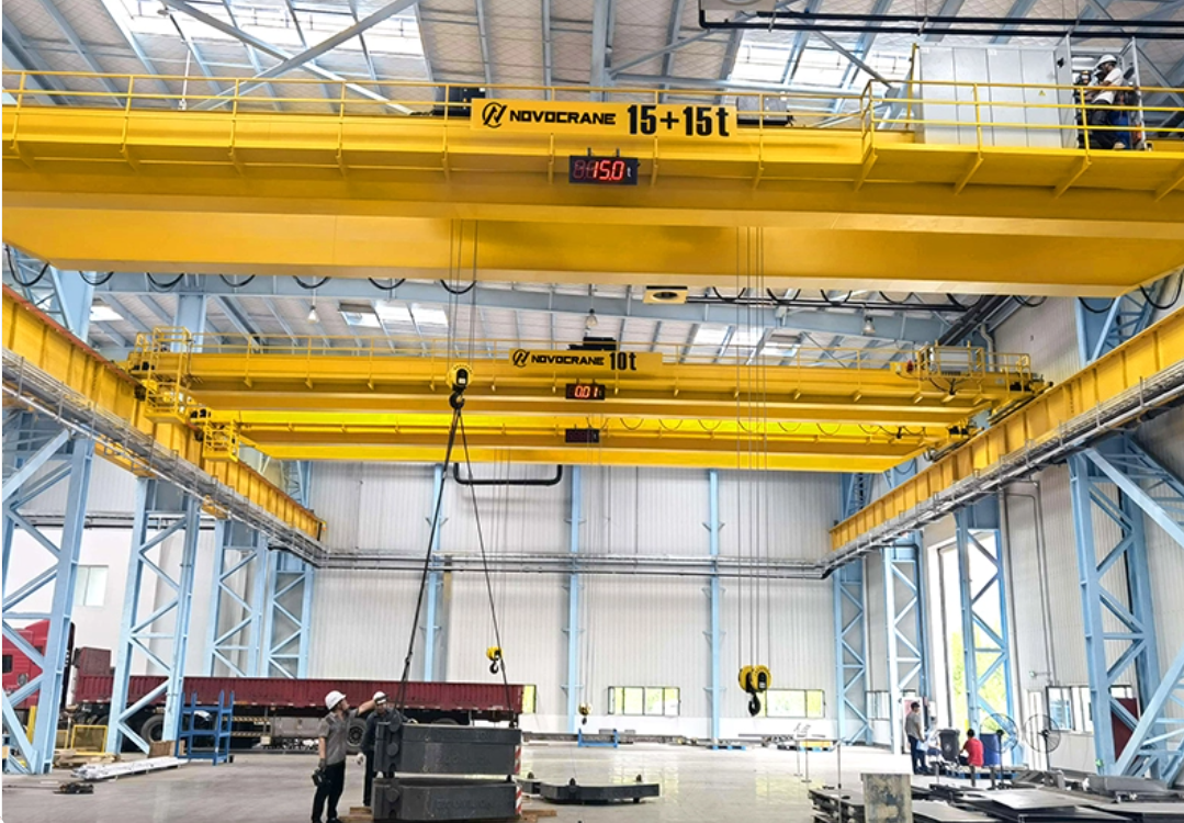 15+15t Double Girder Overhead Crane 15+15t Double Girder Overhead Crane
