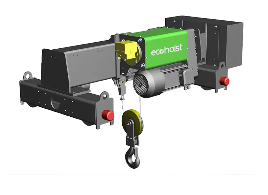 Double Girder Trolley Wire Rope Hoist
