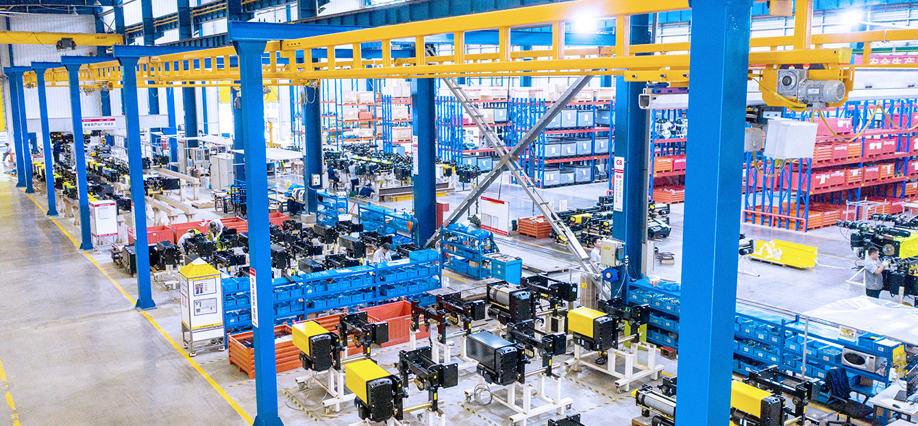 Electric hoists manufacture