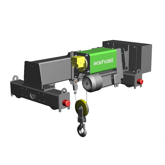 Double Girder Trolley Type Electric Wire Rope Hoist