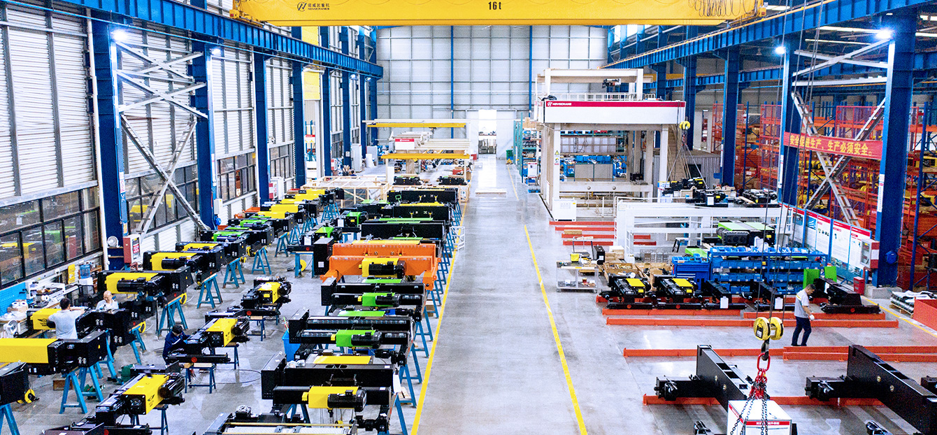 Electric hoists factory